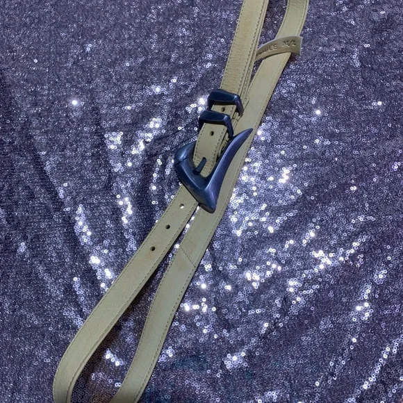 Free People | Accessories | Free People Yellow Leather Belt  display picture 1